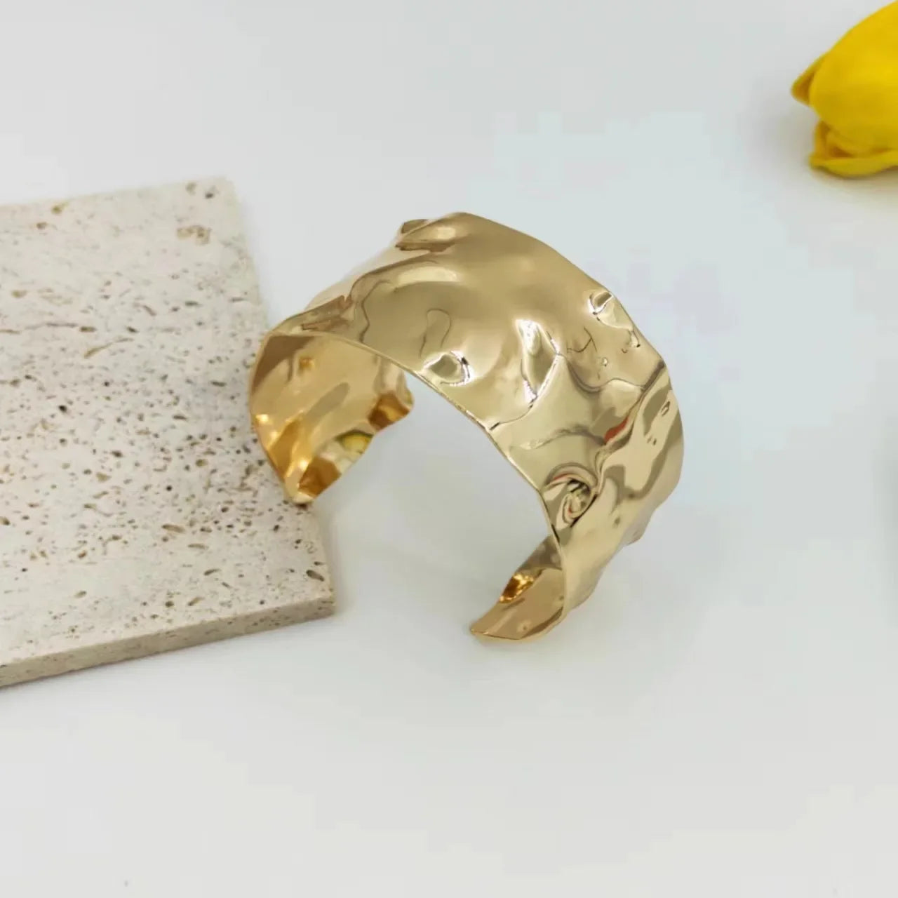 Razan's Gold Cuff Bracelates