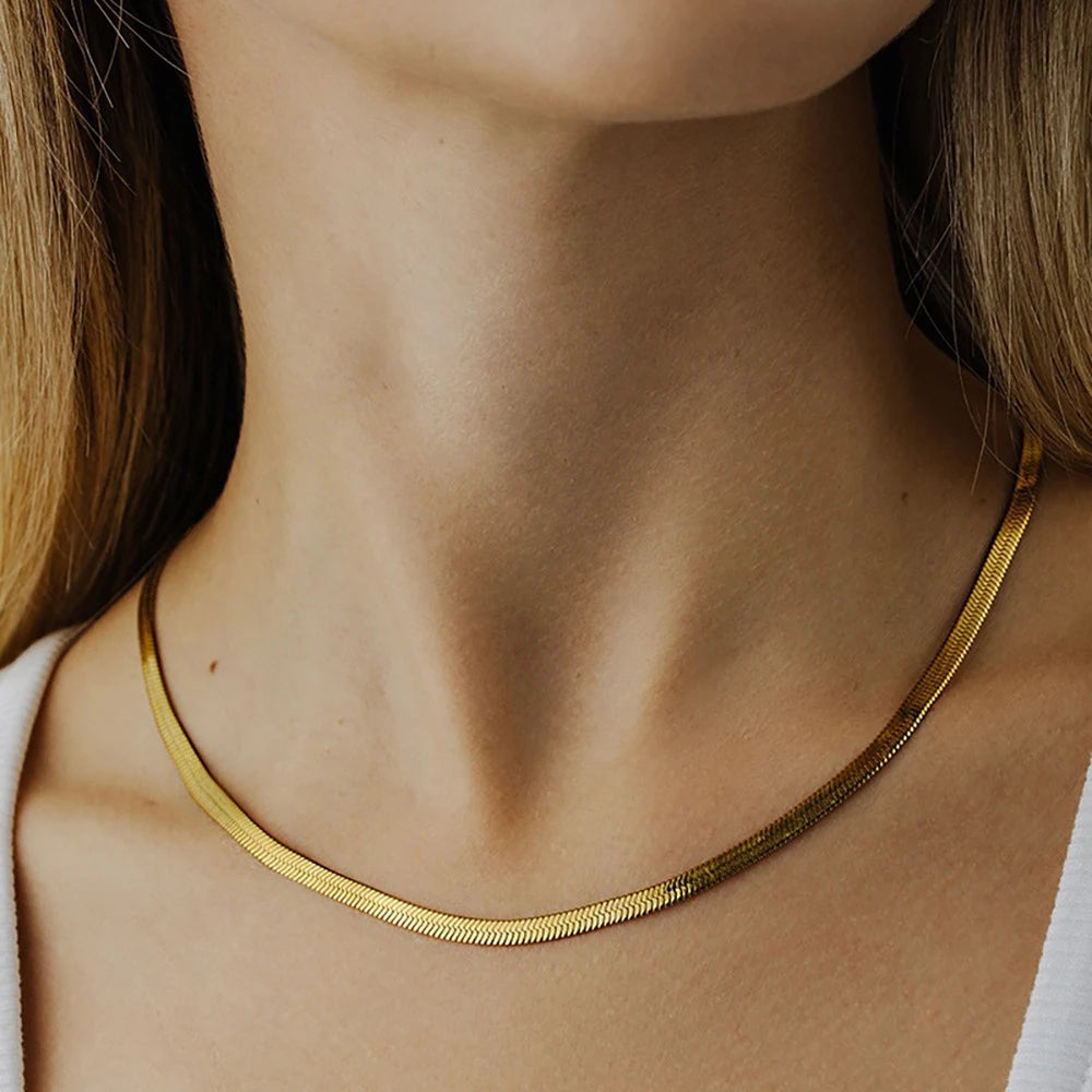 Trendy Glossy Geo Collar Necklaces - Must-Haves