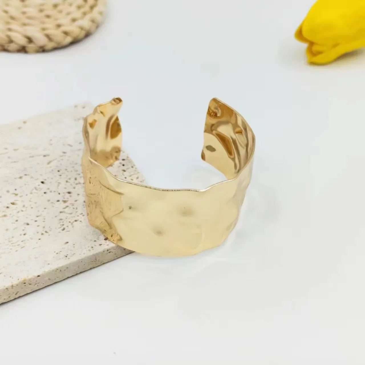 Razan's Gold Cuff Bracelates